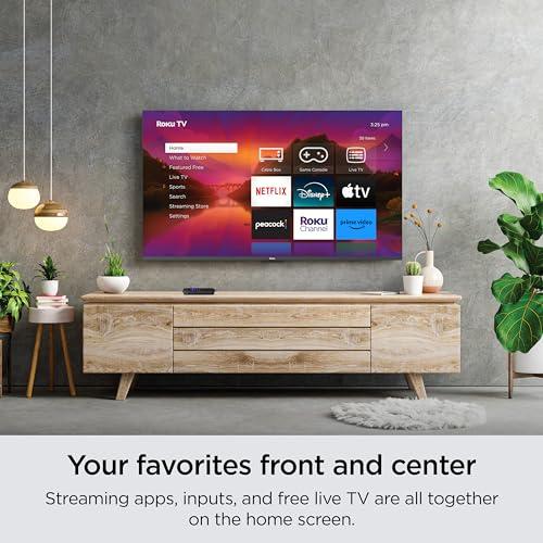 Roku Smart TV 50Inch Select Series 4K HDR RokuTV Enhanced Voice