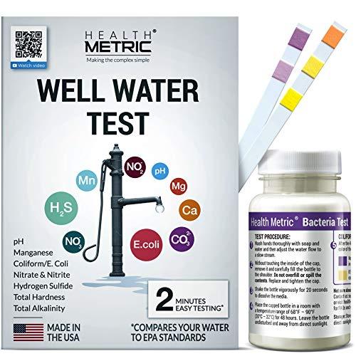 Well Water Test Kit for Drinking Water Quick and Easy Home Water