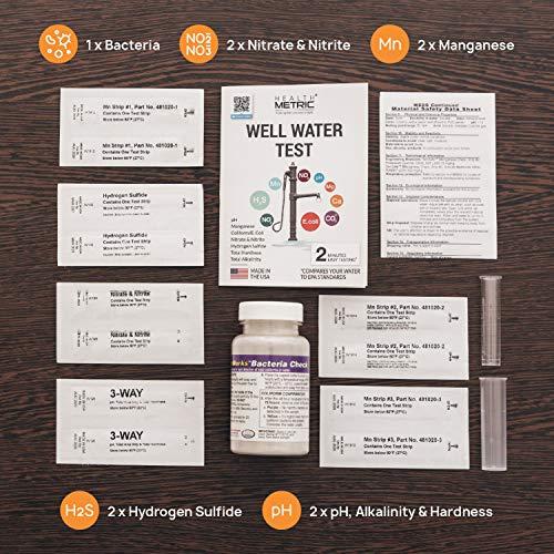 Well Water Test Kit for Drinking Water Quick and Easy Home Water