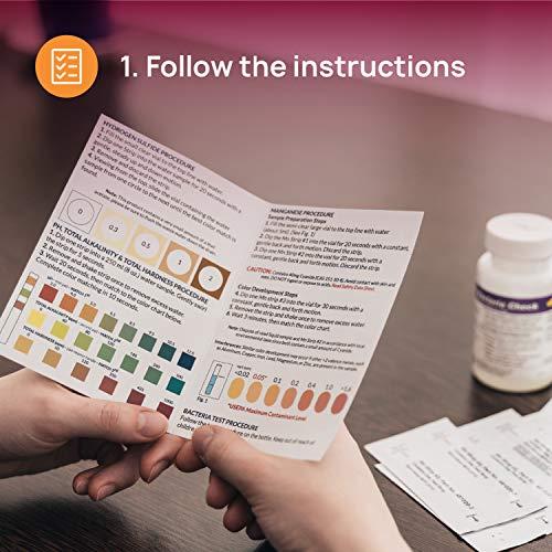 Well Water Test Kit for Drinking Water Quick and Easy Home Water Testing Kit for Bacteria