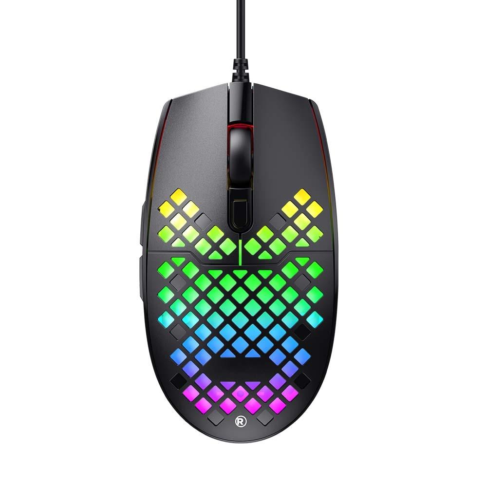 Mouse Gaming Con Luces Radioshack 2607074 Precio Costa Rica