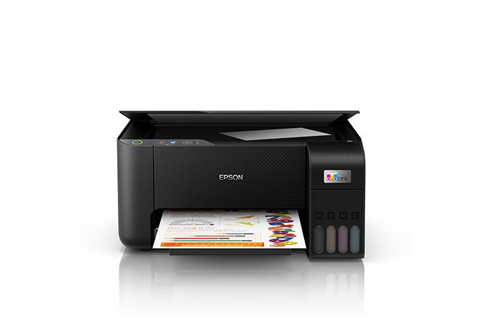 Impresora Multifuncional Ecotank 3 En 1, L3210, Color Negro Entrega a toda  Guatemala