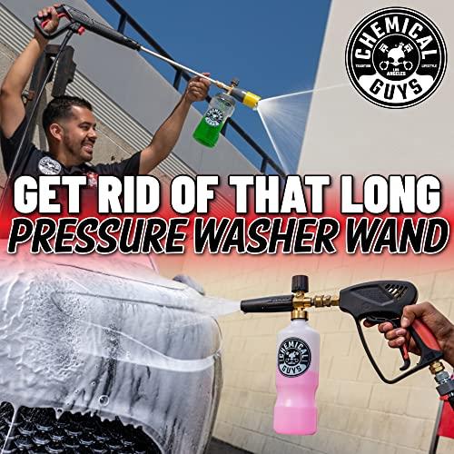 Chemical Guys EQP402 Snubby Pressure Washer Gun, Foam Cannon Attachment