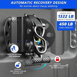 SZYANG 2PCS Retractable Ratchet Straps Compatible with 2015-2026 Ford F150 Retractable Tie Down Straps Replacement for 2015-2026 Ford F-150 Accessories - Tamaño Compatible with 2015-2026 Ford F150 2PCS