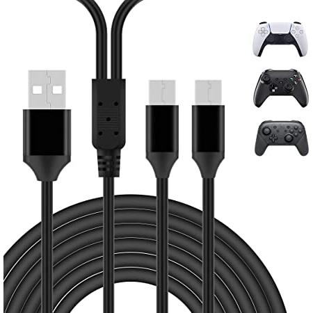 Cable de carga para Playstation 5, PS5 Controlador Cargador, Y