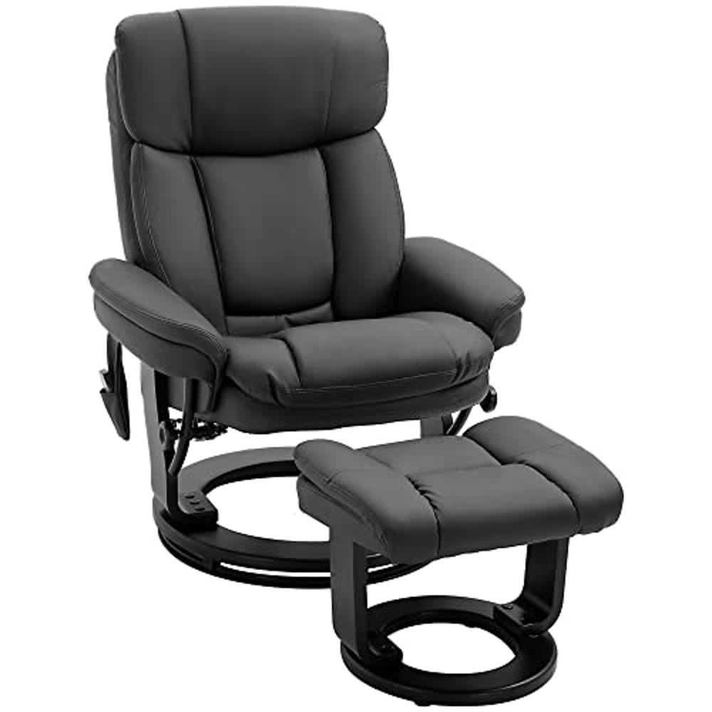 Seatcraft Euphoria – Sofá de calor y masaje reposacabezas alimentado Lumbar  accionado cuero de grano superior 7000 reclinable accionado negro – Yaxa  Guatemala
