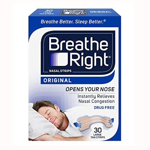 Lote Tiras Nasales para respirar mejor abrir nariz deporte dormir tirita  nasal