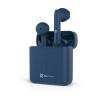 Audífonos Estéreo Inalámbricos Klip Xtreme, Doble Toque, Color Azul