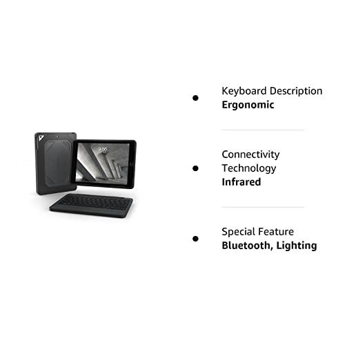 ZAGG Rugged Book Detachable Case and Keyboard for iPad