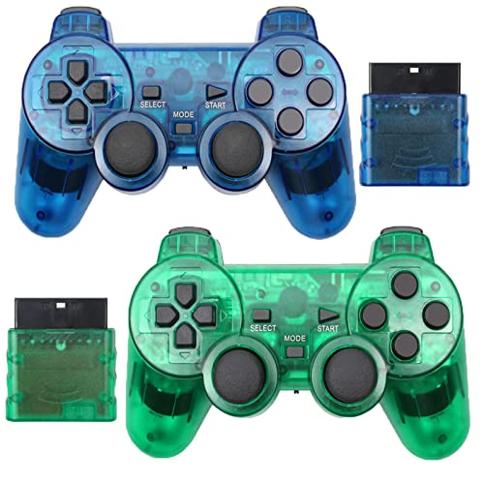 Wireless Vibrating Gamepad for Sony ps2 Gaming Controller for