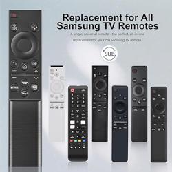 Replacement for Samsung Smart TV Remote Control, Universal Compatible with All Samsung TVs, BN59-01388A for CU7000/DU7200, for 2015-2026 All Crystal UHD, Frame, QLED, OLED, Neo QLED Smart TVs - Set name for All Samsung TVs (Universal)