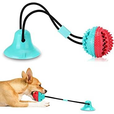 PetiFine Juguetes de cuerda para perros, juguetes de dentición para  cachorros, juguetes para masticar, juguetes de remolcador para cachorros  pequeños