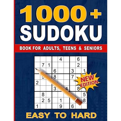 Libro de Sudoku - 200+ Puzzles - Medio: Libro de pasatiempos para adultos  (Spanish Edition)