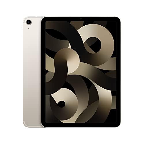 Apple iPad Air (5th Generation): with M1 chip, 10.9-inch Liquid Retina  Display, 256GB, Wi-Fi 6 + 5G Cellular, 12MP front/12MP Back Camera, Touch  ID