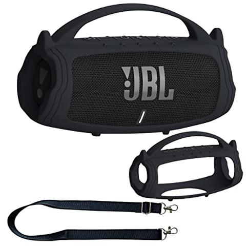 Funda de silicona para altavoz portátil JBL Charge 5 con Bluetooth, funda  protectora para JBL Charge 5, accesorios portátiles para altavoz Bluetooth  (carcasa negra) : Precio Guatemala