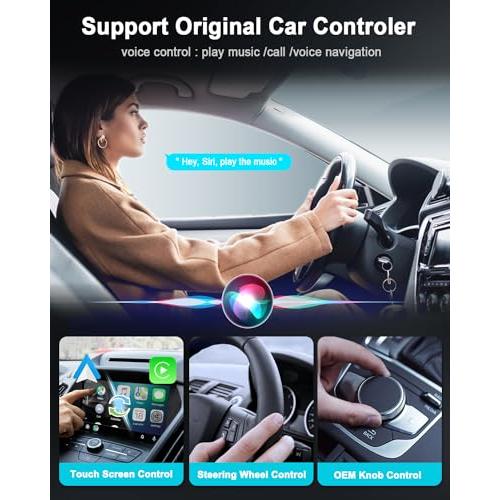 2-in-1 Wireless CarPlay Adapter Android Auto Wireless Car Adapter