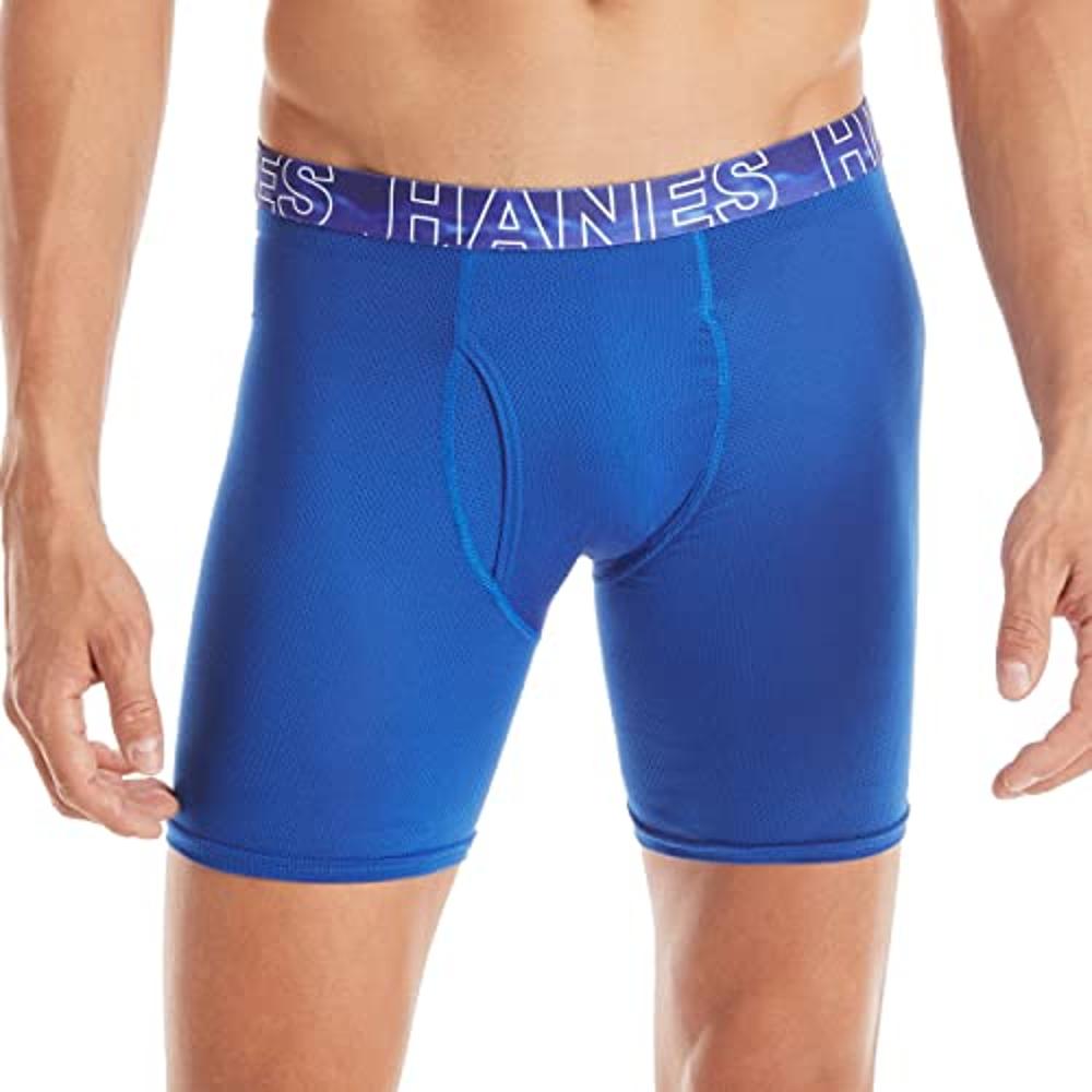 Hanes Calzoncillos Tipo Bóxer Para Hombre Ropa Interior De Malla Que Absorbe La Humedad