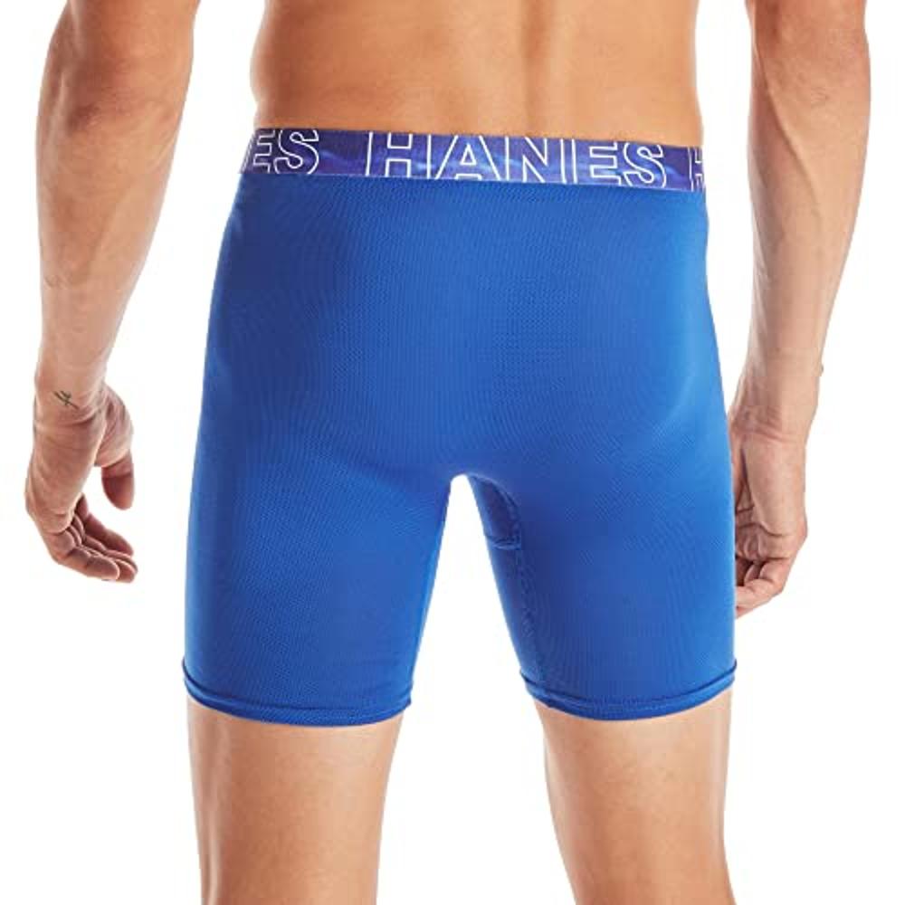  Hanes Mens Underwear Boxer Briefs Pack