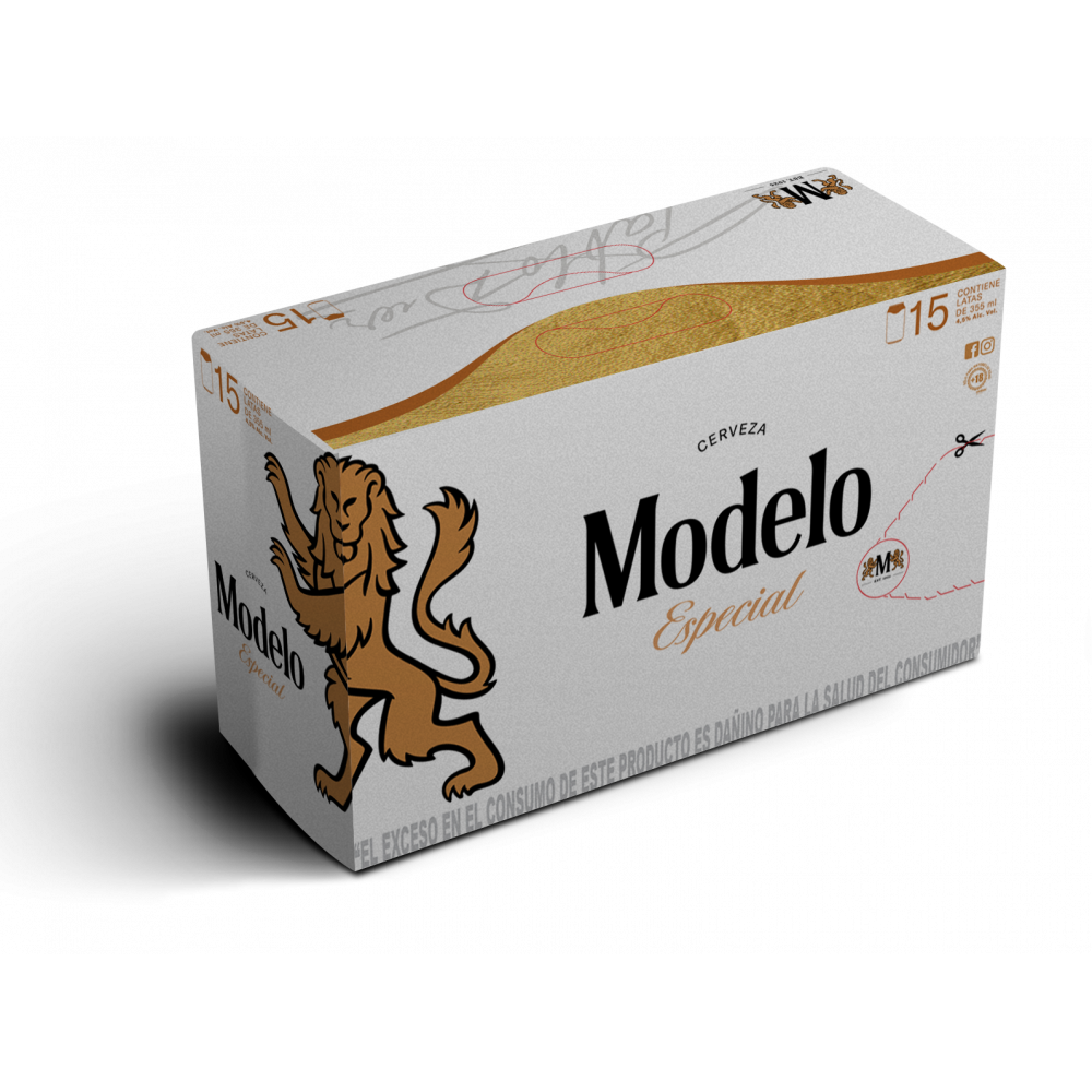 15-Pack, Modelo Especial, Cerveza en Lata, Presentación de 355ml Entrega a  toda Guatemala