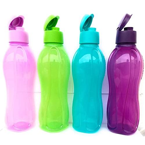 Tupperware Botella de agua Eco Sports Flip Top 10.5 fl oz 4pcs