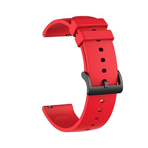 GIOPUEY Correas Compatible con Huawei Watch FIT 2, piel genuina La Correa +  3 Piezas Protector de Pantalla, [Resistente al Desgaste] [Transpirable]  Pulsera - pink : : Electrónica