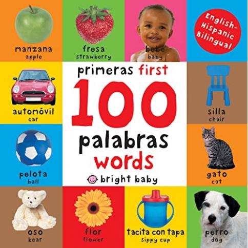 Libro Musical Bilingue 100 Palabras Y Sonidos Para Bebe
