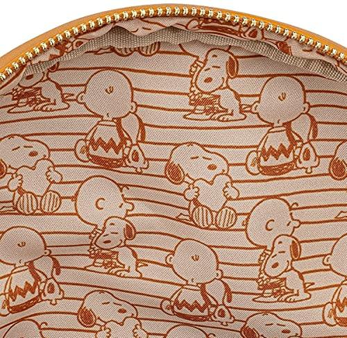 Loungefly Peanuts Charlie and Snoopy Sunset Womens Double Strap