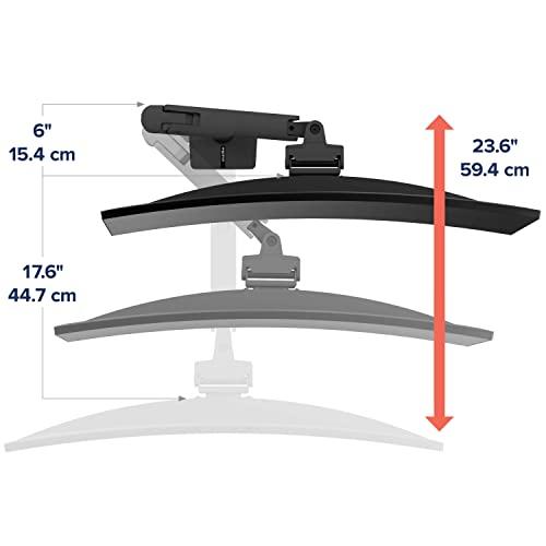 Ergotron HX Single Heavy Duty Monitor Arm with HD Pivot, VESA Desk