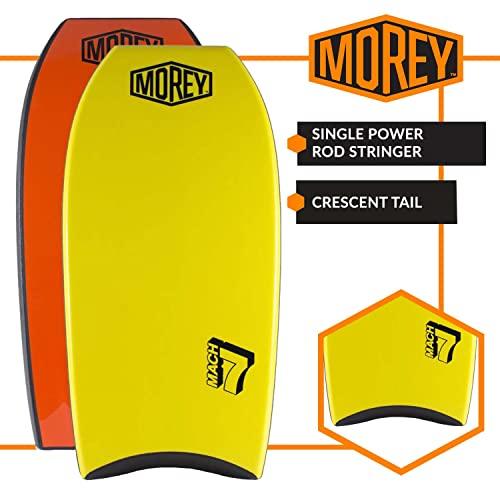 Morey Mach 7 - Bodyboard de 43 - Núcleo de PE, cubierta TC8, HDPE Slick ...