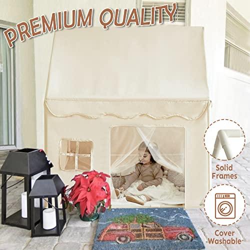 Tienda De Campaña Cohete Para Niños | Carpa De Juego De Poliéster 105x105x135 Cm | Astronauta Interior Y Exterior | Fácil Montaje Y Guardado | Regalo Navidad Y Cumpleaños