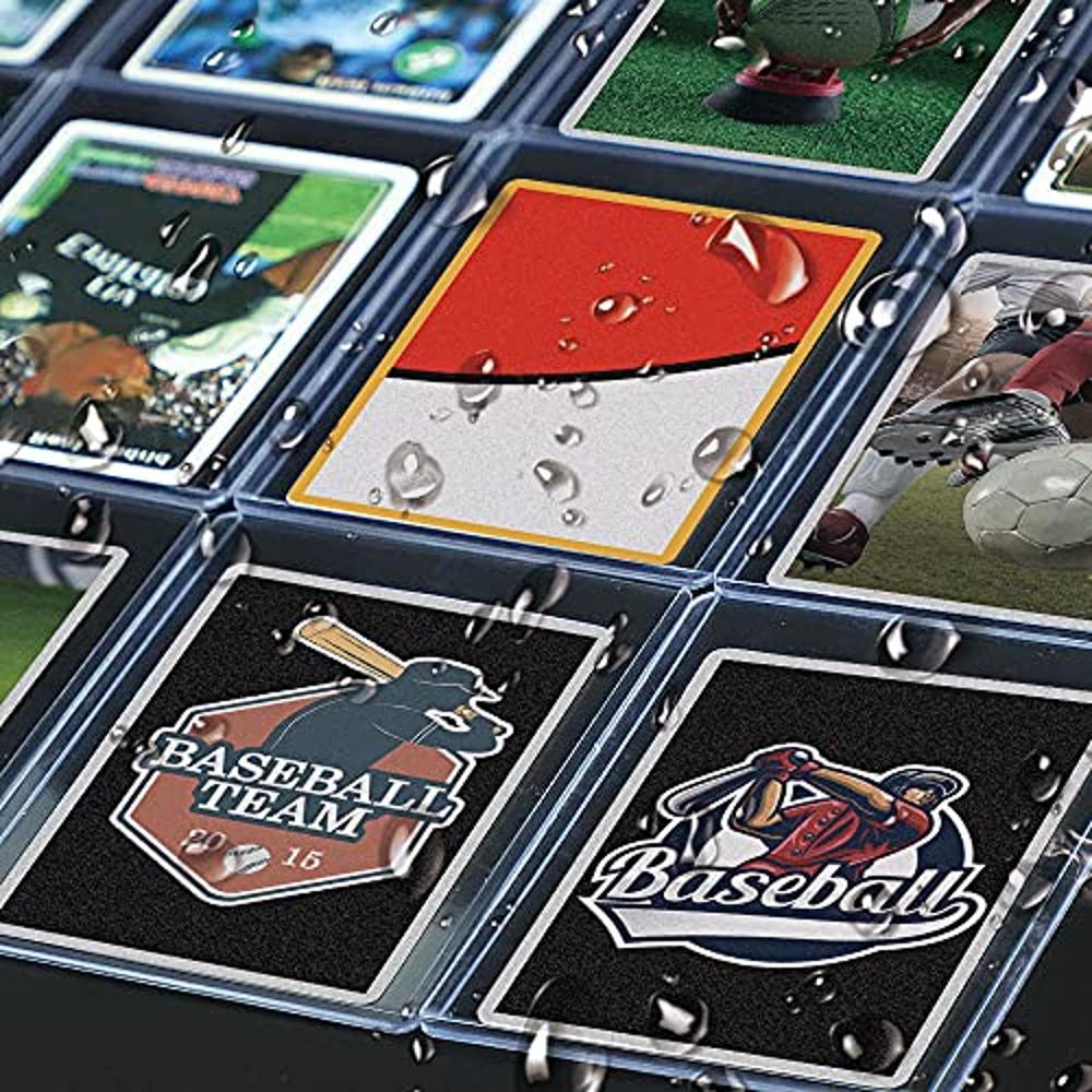 Knadgbft - 20 fundas para tarjetas de plástico duro, transparente :  : Juguetes y Juegos