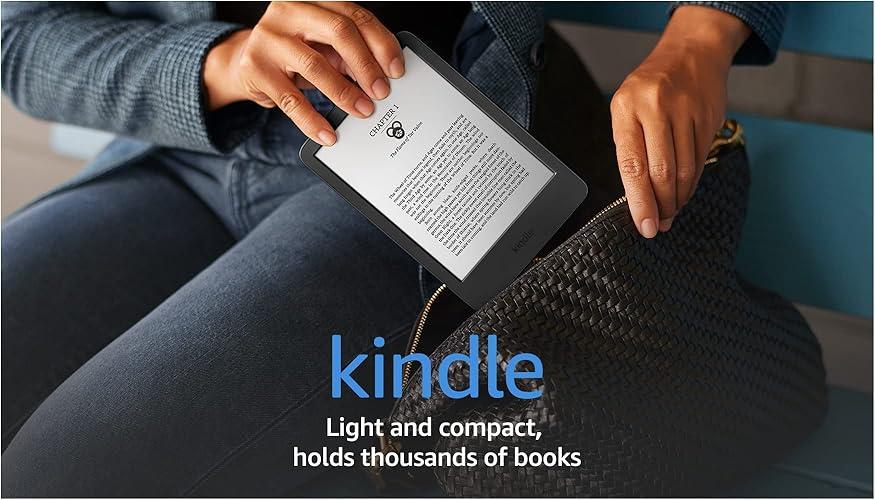 Amazon Kindle The lightest and most compact Kindle, with extended