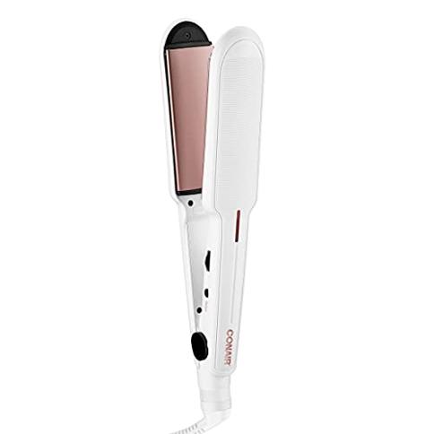 2 in 1 conair curling and straightening outlet iron