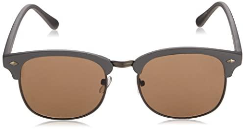 Unisex Half Frame Sunglasses, gray, One Size Precio Guatemala