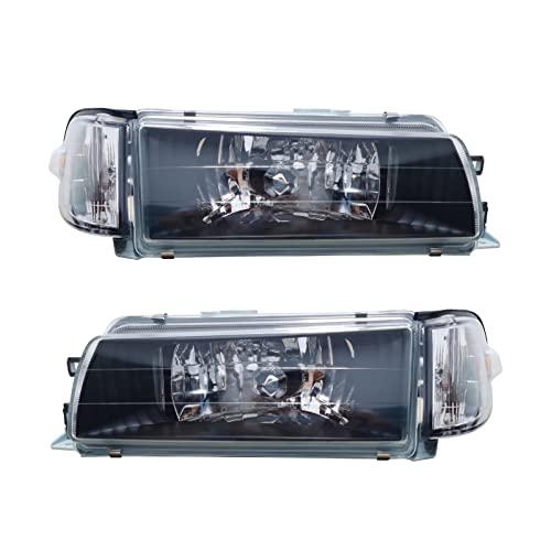 Right Headlight Assembly Passenger Side For 1989-1993 Ford Thunderbird