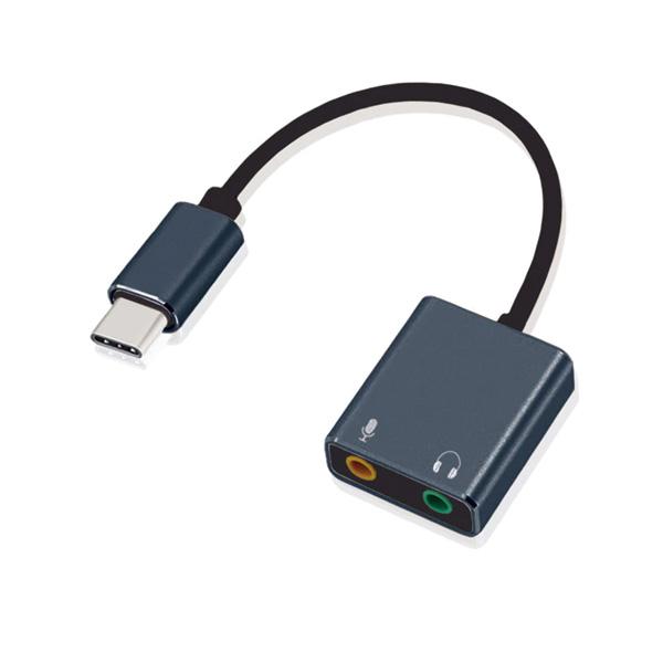 Hama Adaptador de audio, conector USB-C, conector jack de 3,5 mm, estéreo,  negro - Adaptadores Kalamazoo
