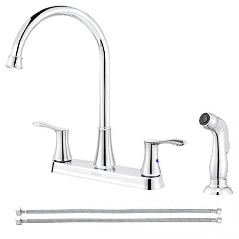 Parlos 8 Inch Kitchen Faucet With Side