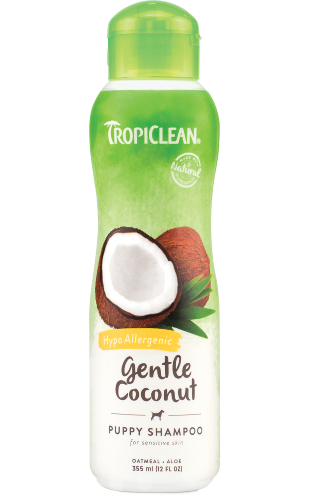 Shampoo Para Mascotas De Coco Suave, Tropiclean 355Ml Precio Guatemala