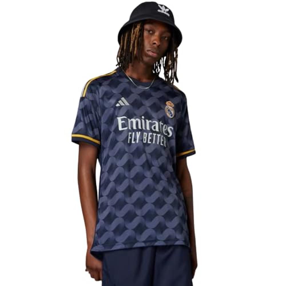 adidas Camiseta Real Madrid 23/24 Home para hombre - Una camiseta elegante  y ligera con detalles dorados y legendaria historia del fútbol