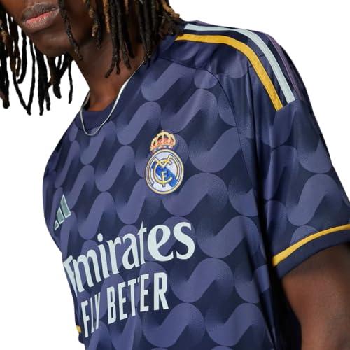 adidas Camiseta Real Madrid 23/24 Home para hombre - Una camiseta elegante  y ligera con detalles dorados y legendaria historia del fútbol