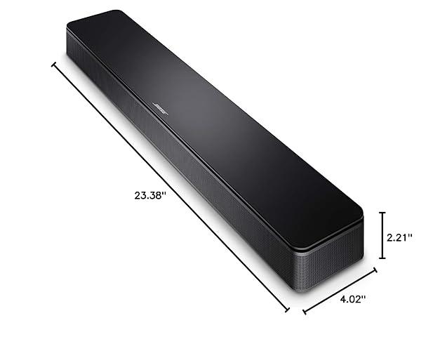 Bose TV Speaker – Compact Soundbar With Bluetooth, HDMI-ARC, Dialogue Boost & Remote, Black