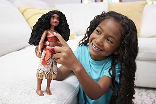 Disney Princess Moana Singing Fashion Doll En Signature Outfit, Canta ...