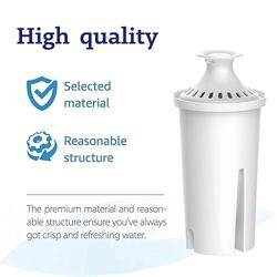 Waterdrop C06 Replacement for Brita® Filters Classic OB03, NSF Certified Pitcher Water Filter, Reduces Lead, Chlorine, Compatible with Brita® Pitchers and Dispensers, 6 Pack - Set name Standard Filter 6-Pack
