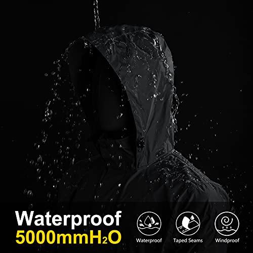 Chubasquero De 2 Piezas Hugo Impermeable Con Capucha Para Mujer Y