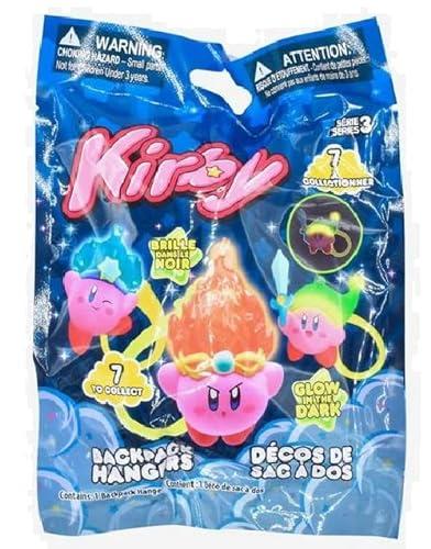 Just Toys LLC Kirby - Colgadores para mochila que brillan en la oscuridad -  Serie 3 : Precio Guatemala