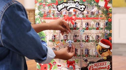 Miraculous Ladybug Advent Kwami Calendar With Miniature Flocked