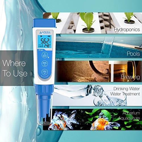 APERA INSTRUMENTS AI316 Serie Premium PC60 5 En 1 A Prueba De Agua PH ...