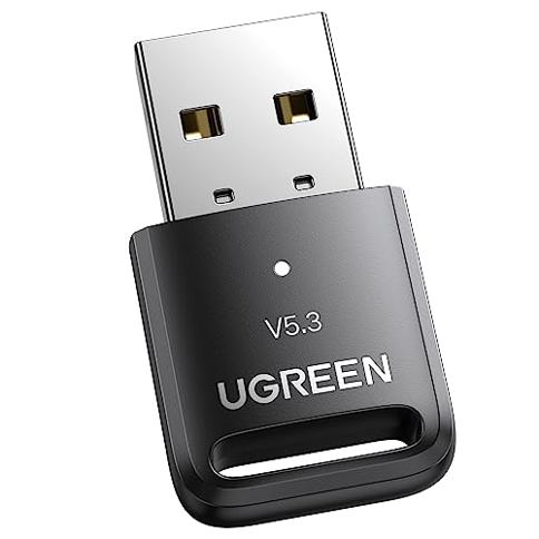 UGREEN Bluetooth Adapter for PC, 5.3 Bluetooth Dongle, Plug Play for  Windows 11/10/8.1, Bluetooth Transmitter Receiver for  Keyboard/Mouse/Headphone/Speakers/Printer : Precio Guatemala