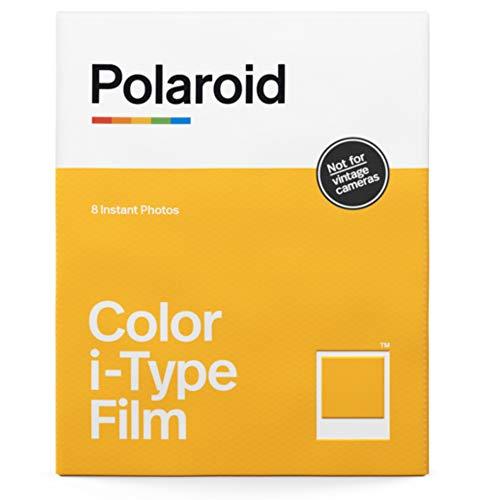 Polaroid Now - Paquete de cámara de película instantánea I-Type con un paño  de limpieza Lumintrail