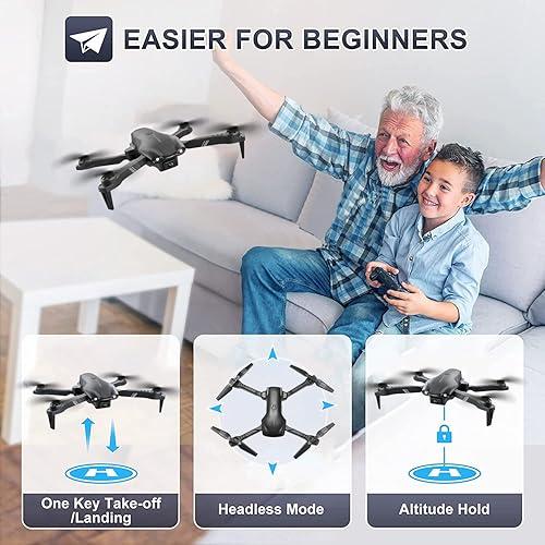DRONEYE 4DV13 Drone con cámara 1080P HD FPV para niños adultos, mini ...